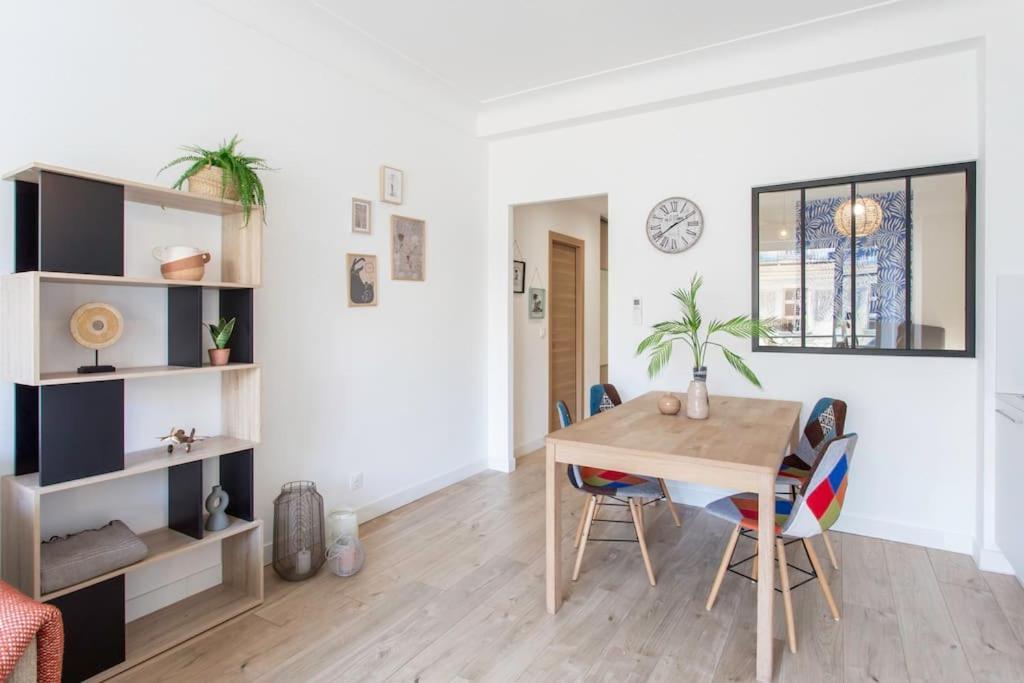L53 1br Des Postes, Place Massena Terrace & Ac Apartment